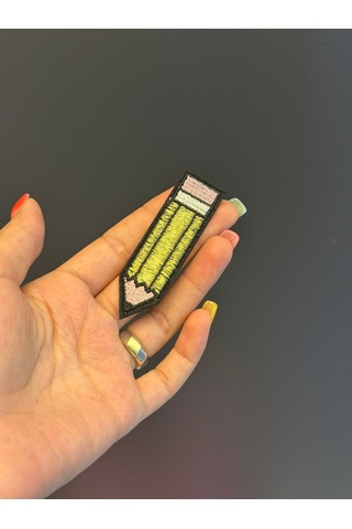 Ütü İle Yapışan Nakış İşleme Kalem Arma 8x2 Cm