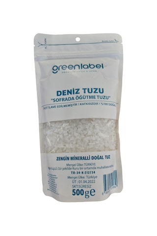 Greenlabel İri Taneli Deniz Tuzu 500 G