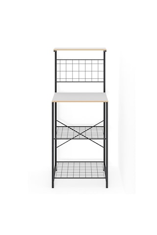 Çok Amaçlı Dolap Mutfak Bango Masa Dar Beyaz 1437