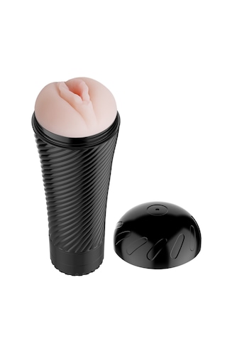 X-sense Pink Pussy Süper Realistik Titreşimli Vajina Mastürbatör