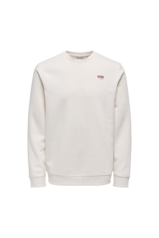 Only & Sons Only&sons Onsdawson Reg Crew Vd Gri Erkek Sweatshirt Gri