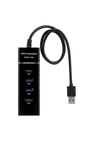 4 Port Usb hub çoklayıcı dönüştürücü usb çoğaltıcı 3.0  1.2 Metre