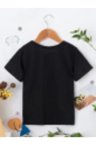 Noıssey Kod:vsk Siyah Çocuk T-shirt Kids-tatlı-kedi-siyah