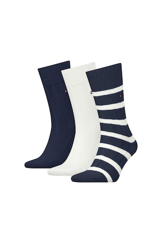 Tommy Hilfiger Th Men Sock 3p Gıftb Erkek Siyah Çorap - S701235377 Siyah