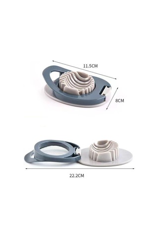 Yumurta Dilimleyici Çok Amaçlı Paslanmaz Çelik Telli Yumurta Dilimleyici, Meyve Dilimleyici, Çilek Dilimleyici, Haşlanmış Yumurta Dilimleyici Açık Sarı