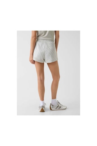 Guess 4g Jacquard Shorts - Monologo Kadın Şort Bej