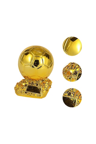 Homyl Trophy Cup Takdir Hediyesi Ödül Katılım Futbol 15cm Altın