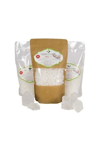 Doğal Çankırı Mineralli Kristalli Sofrada Öğütme Tuzu Granül 5 Kg