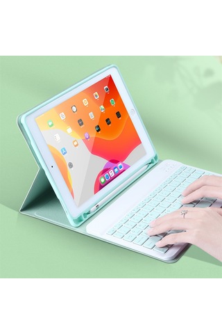 Wezone İpadlar İçin Evrensel Pembe Kilitli Klavye Kılıfı - 2019 10.2/pro 11/air 5/pro 10.5/air 3 Uyumlu, Koruyucu Ve Pratik Tip Deneyimi