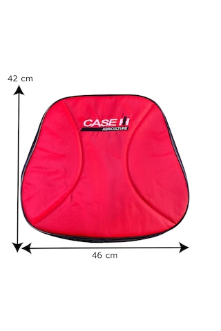Case Ih Traktör Koltuk Kılıfı Kırmızı Deri Kabinli/kabinsiz Tüm Modellere Uyumlu Kılıf
