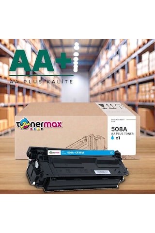 Hp 508a Cf361a Mavi Uyumlu Toner Aa Plus / Color Laserjet Enterprise M552 / M553 / Mfp M577