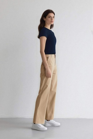 DeFacto Coool Straight Fit Gabardin Pantolon Yüksek Bel E4346AX25SPBG638