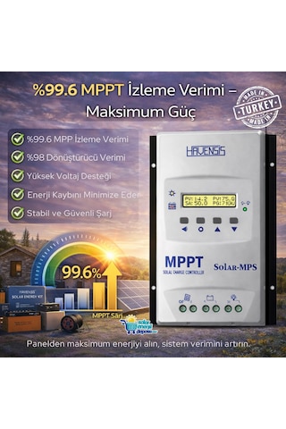 Havanesis Solar-50amps-100 12/24v 50a Mppt Şarj Kontrol Cihazı S50amps100