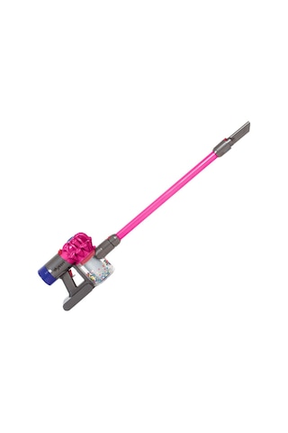 Casdon - Oyuncak Dyson Kablosuz Elektrikli Süpürge - Pembe