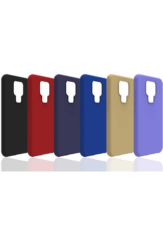 Kilifone - General Mobile Gm 20 Uyumlu - Kılıf Mat Soft Esnek Biye Silikon - Siyah