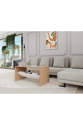 Ani Ahşap Orta Sehpa M.kiraz-byz