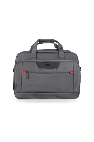 Ççs 71386 Erkek Su Geçirmez Evrak Çanta Gri Menanj