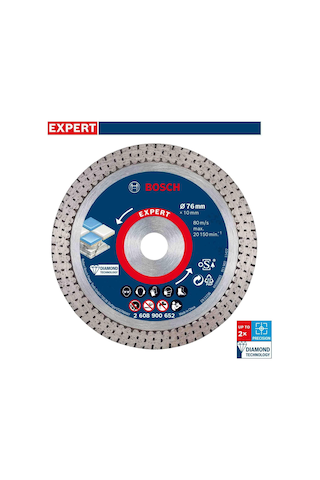 Bosch Expert 76 Mm Seramik Kesme Diski Gws 12 Uyumlu 2608900652