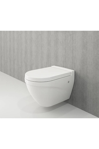 Bocchi - Taormina Arch Asma Klozet Parlak Beyaz Kapak Dahil Outlet - 1012-001-0128tk- Diğer