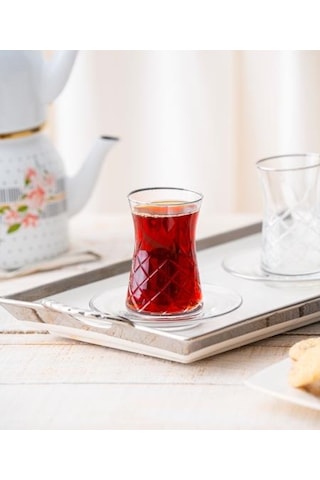Acar Roland Silver 12 Parça Çay Seti Hms-06751 Gümüş