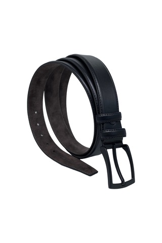 Süzer Deri 3.5 Cm. Klasik Suni Deri Düz Erkek Battal Kemer Siyah (494442673)