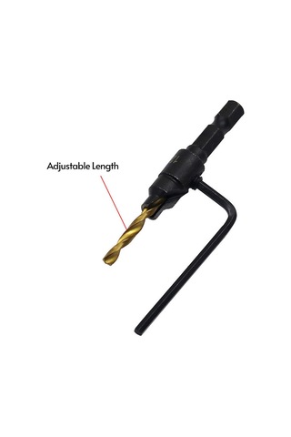 Hallow Ağaç İşleme Havşa Matkap Ucu Seti 5 Adet