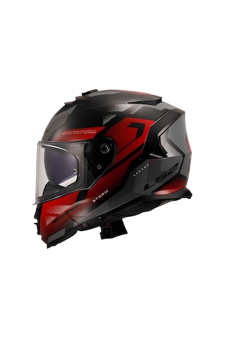 Ls2 Storm 2 Kronos Kapalı Kask Kırmızı