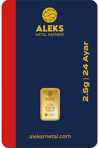 Agakulche 2,5 Gr 995 24 Ayar Amr Külçe Altın