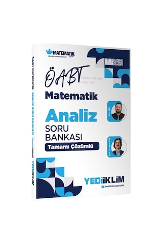 Yediiklim 2027 Öabt Meb-ags İlköğretim Ortaöğretim Lise Matematik Öğretmenliği Analiz Soru Bankası Çözümlü