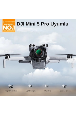 Mini 5 Pro Için Nd-pl Filtre Seti 6'lı Paket Cpl+nd4&pl+nd8&pl+nd16&pl+nd32&pl+nd64&pl