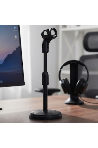 Lastvoice Ms-11 Mini Masa Mikrofon Standı Sehpası Tabanlı