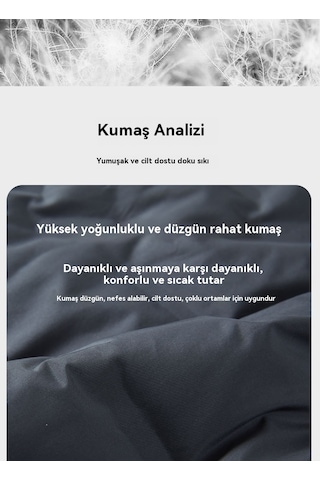 Erkekler İçin Sonbahar Ve Kışlık Aşağı Yelek Gri