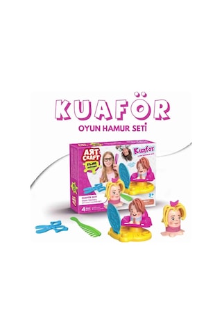 Art Craft Kuaför Oyun Hamur Seti 224 Gr Dede 03458