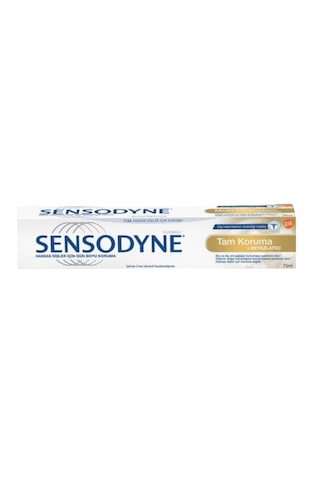 Sensodyne Tam Koruma + Beyazlatıcı Diş Macunu 75 ML