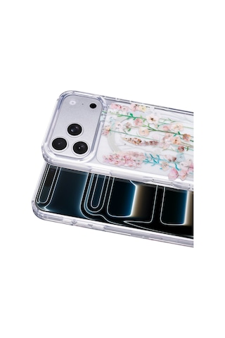 Onegif - 907 - Apple Apple iPhone Uyumlu 17 Pro Desina Magsafe Kapak - - Glblseme - Desen 1