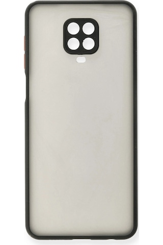 Xiaomi Redmi Note 9 Pro Kılıf Montreal Silikon Kapak Siyah