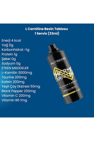 L-carnitine Limon Aromalı Karışık