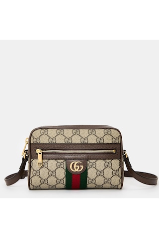 Gucci Ophidia Crossbody Bag Kahverengi