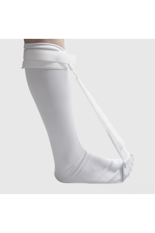 Qingmipy Üçüncü Nesil Siyah Basınç Çorabı - Ayak Aşağı Doğruyu Düzeltir, Ayak Tabanı Fasya Stretç Edir, Kan Dolaşımını Artırır L/xl