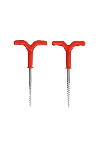 Lemestar 2 Adet Buz Balıkçılığı Kamışı Tutucu, Abs Ve Metal Malzeme, Dayanıklı Ve Sabit Konumlandırma