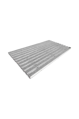 Arfen Gömme Tip Halı Üst Yüzeyli Alüminyum Gri Paspas 60X120Cm