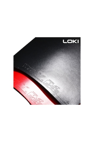 Loki T3 Europe Model Masa Tenisi Raket Lastiği Kırmızı