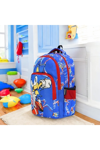 Erkek İlkokul Ortopedik 3'lü Set Kalemlik Beslenme Çanta Model 4