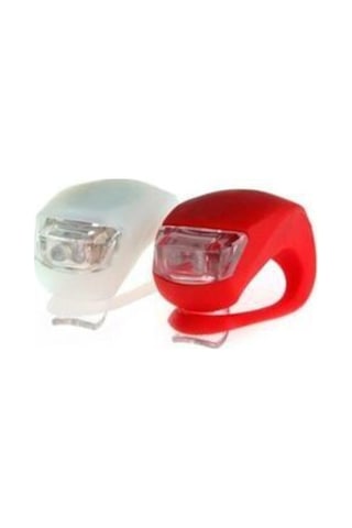 Led Işıklı 3 Fonksiyonlu Bisiklet Flaşör Seti Kırmızı-beyaz Nocolor-83dd5239