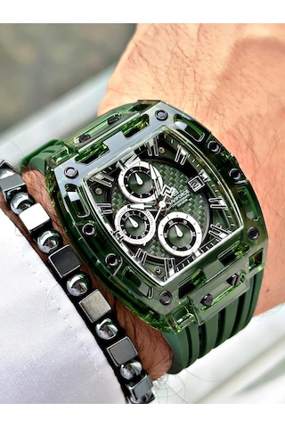 Naviforce Spor Kronometreli Takvim Göstergeli Erkek Kol Saati