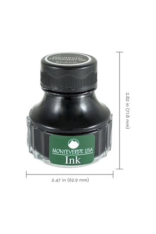 Monteverde G308db Documental Black 90 Ml Mürekkep Diğer