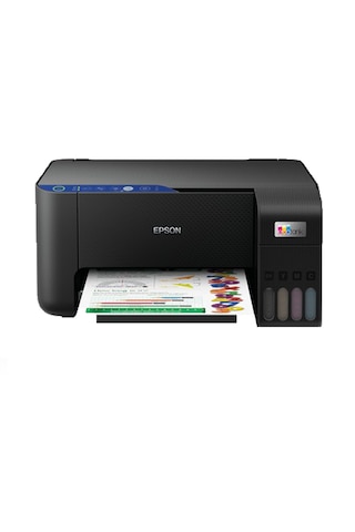 Epson L3252 Tanklı Yazıcı Uyumlu Mürekkepli + 1 Siyah Mürekkep