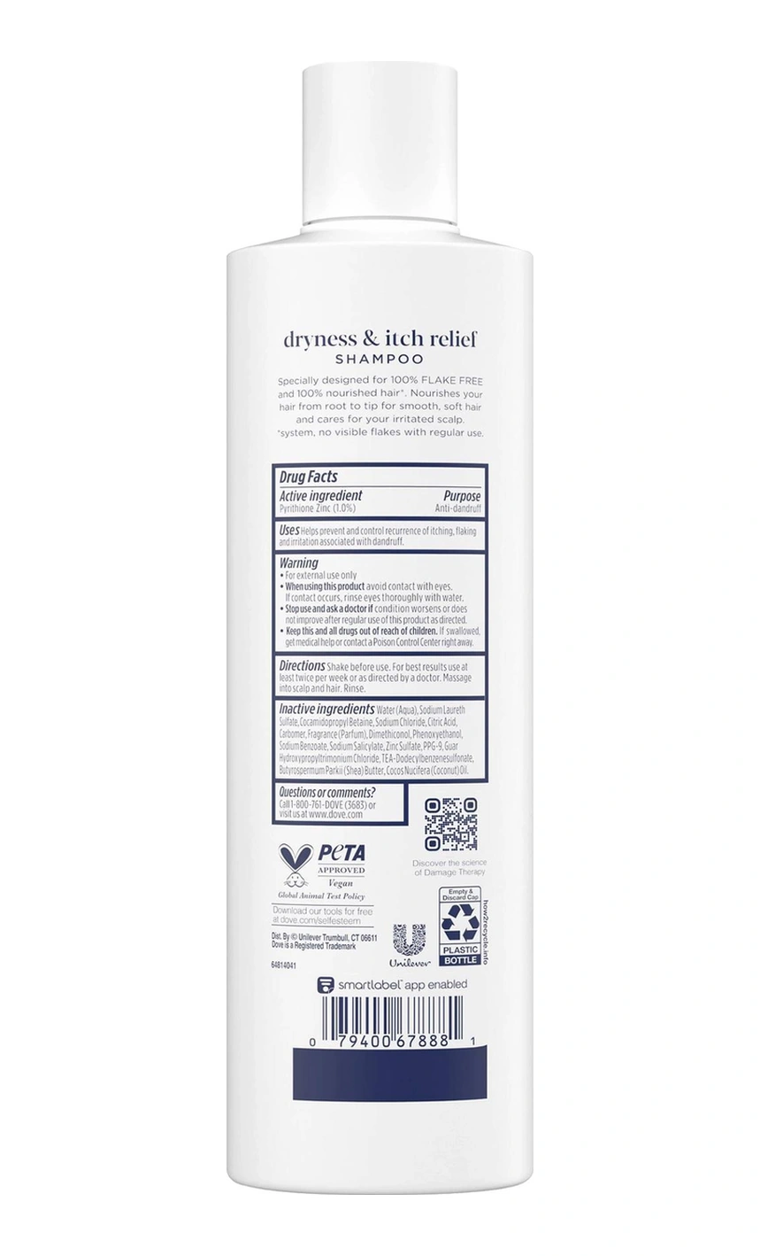 Dove Damage Kuruluk Karşıtı Kepek Şampuanı 355ml Tüm Saç Tipleri