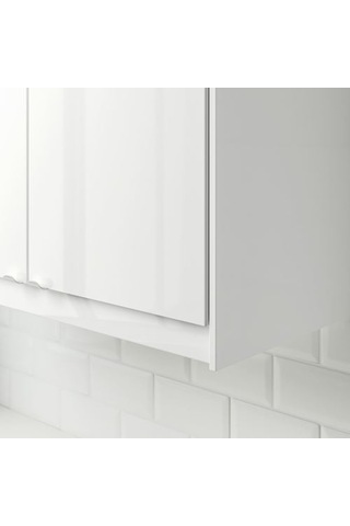 Ikea Förbättra Dekoratif Şerit, Parlak Cila Beyaz, 221 Cm