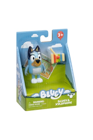 Bluey Tek Figür Aksesuarlı Set - Bluey Ve Ksilofon